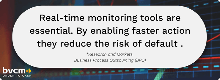 Real-time monitoring tools are essential. By enabling faster action they reduce the risk of default .