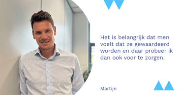  Onder het genot van een bakkie koffie/thee gaan wij elke week in gesprek met een collega van BVCM. In deze blog doen wij een bakkie met Martijn